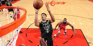 Beitragsbild des Blogbeitrags NBA: Trotz erneuter Harden-Gala: Bucks schlagen auch Houston! 