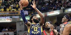 Beitragsbild des Blogbeitrags NBA: Oladipo-Verletzung überschattet Pacers-Sieg 