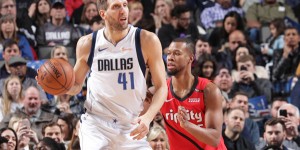 Beitragsbild des Blogbeitrags NBA: Furioses Schlussviertel! Mavs ringen Portland nieder