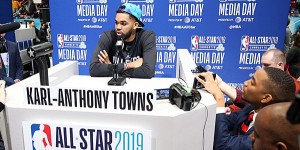 Beitragsbild des Blogbeitrags NBA: KAT nach Unfall: “Glücklich, am Leben zu sein”