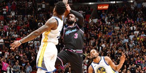 Beitragsbild des Blogbeitrags NBA: Buzzer-Beater! D-Wade erlegt die Warriors nach irrem Finish