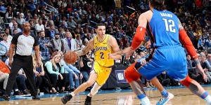 Beitragsbild des Blogbeitrags NBA: Vorzeitiges Saisonaus für Lonzo Ball?