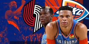 Beitragsbild des Blogbeitrags NBA: Blazers vs. Thunder: Ihr wolltet uns also aus dem Weg gehen?!