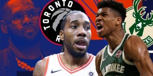 Beitragsbild des Blogbeitrags NBA: Preview, Bucks vs. Raptors: Duell um LeBrons Erbe 