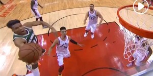 Beitragsbild des Blogbeitrags NBA: Raptors – Bucks, Game 3 heute live auf SPOX