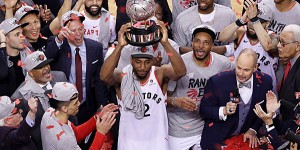 Beitragsbild des Blogbeitrags NBA: Kawhi führt Raptors in die Finals: Das Lächeln der Klaue