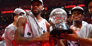 Beitragsbild des Blogbeitrags NBA: Lowry über Leonard: “Ein unglaublicher Typ”