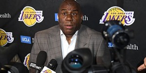 Beitragsbild des Blogbeitrags NBA: Unruhe bei den Lakers: Schwere Mobbing-Vorwürfe gegen Magic