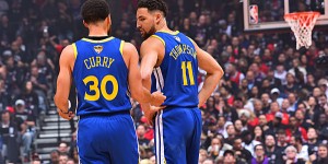 Beitragsbild des Blogbeitrags NBA: Klay entspannt: “Bewiesen, wozu wir fähig sind”