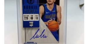 Beitragsbild des Blogbeitrags Luka Doncic I Basketball Sports Trading Cards 