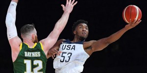 Beitragsbild des Blogbeitrags Basketball: Team USA schlägt Aussies vor Mega-Kulisse