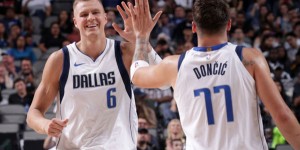 Beitragsbild des Blogbeitrags NBA: Euro-Frontcourt führt die Mavs zum Blowout-Sieg 