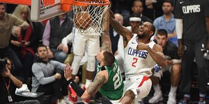 Beitragsbild des Blogbeitrags NBA: Kawhi sichert Clips irren OT-Sieg gegen Celtics