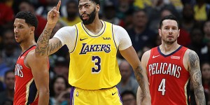 Beitragsbild des Blogbeitrags NBA: AD dominiert bei Rückkehr nach New Orleans