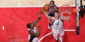 Beitragsbild des Blogbeitrags NBA: Wagners Wizards schocken die 76ers