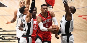 Beitragsbild des Blogbeitrags NBA: Houston gewinnt wilden Krimi gegen Clippers – Jazz setzen Siegesserie fort