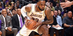 Beitragsbild des Blogbeitrags NBA: Assist-Meilenstein für LeBron: “Das wurde mir als kleiner Junge eingebläut” 