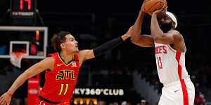 Beitragsbild des Blogbeitrags NBA: Harden und Young mit wildem Scoring-Duell