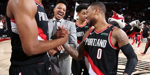Beitragsbild des Blogbeitrags NBA: Blazers feiern Lillard: “Uns gehen die Adjektive aus!” 
