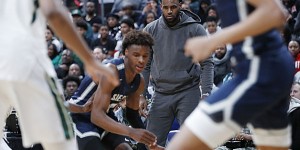 Beitragsbild des Blogbeitrags NBA: LeBrons Sohn beworfen: “Fehlt Respekt” 