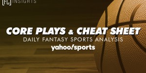 Beitragsbild des Blogbeitrags Yahoo NBA DFS Core Plays & Cheat Sheet – January 30, 2020 