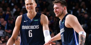 Beitragsbild des Blogbeitrags NBA: Doncic und Porzingis harmonieren: “Langsam klickt es”