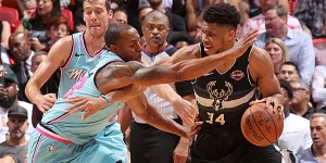 Beitragsbild des Blogbeitrags NBA: Heat halten Giannis in Schach – Rockets blamieren sich in New York 