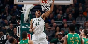 Beitragsbild des Blogbeitrags 2020 NBA Fantasy Basketball MVP Discussion: Giannis Antetokounmpo’s 5 Best Stat Lines Of The Season