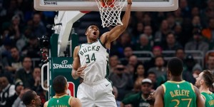 Beitragsbild des Blogbeitrags 2020 NBA Fantasy Basketball MVP Discussion: Giannis Antetokounmpo’s 5 Best Stat Lines Of The Season 