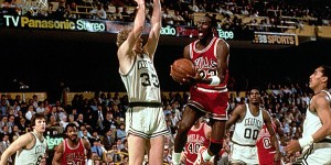 Beitragsbild des Blogbeitrags NBA: “Gott als Jordan verkleidet”: Als MJ den Celtics 63 Punkte einschenkte