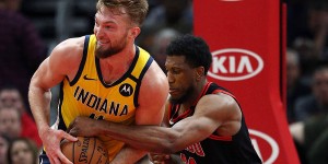 Beitragsbild des Blogbeitrags NBA: Schock für die Pacers: Sabonis fällt vorerst aus