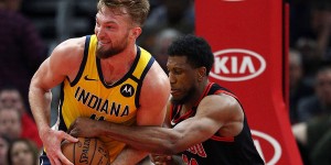 Beitragsbild des Blogbeitrags NBA: Schock für die Pacers: Sabonis fällt vorerst aus 