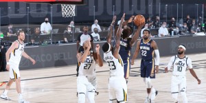 Beitragsbild des Blogbeitrags NBA: Ausgerechnet Gobert! Jazz schlagen Pelicans nach 16-Punkte-Rückstand 