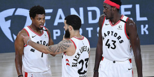 Beitragsbild des Blogbeitrags NBA: Raptors diskutieren wohl Umzug nach Newark 