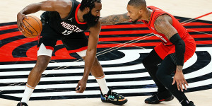Beitragsbild des Blogbeitrags NBA: Harden überragt in Portland – und sorgt dennoch für Rockets-Niederlage
