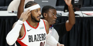 Beitragsbild des Blogbeitrags NBA: Vintage-Melo schockt kriselnde Raptors – Wizards beenden Pleitenserie
