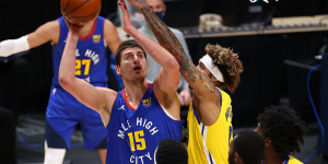 Beitragsbild des Blogbeitrags NBA: Trotz Curry-Gala: Nuggets schlagen Warriors