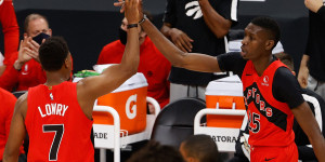 Beitragsbild des Blogbeitrags NBA: Mit 19 entdeckt, in der G-League entlassen: Wie Boucher zum Lichtblick der Raptors wurde