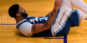 Beitragsbild des Blogbeitrags NBA: Lakers sorgen sich um ADs Achillessehne