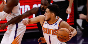 Beitragsbild des Blogbeitrags NBA: LeBron reagiert auf “Snub” von Devin Booker