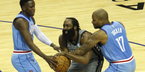 Beitragsbild des Blogbeitrags NBA: “Habe mich nicht verändert”: Harden dominiert bei Rückkehr nach Houston