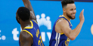 Beitragsbild des Blogbeitrags NBA: 32 fürs Geburtstagskind! Curry ballert die Warriors zum Sieg gegen Utah