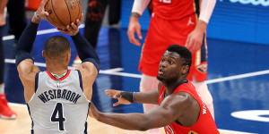 Beitragsbild des Blogbeitrags NBA: OT-Monster Westbrook erledigt NOLA – Embiid & Jokic mit MVP-Leistungen