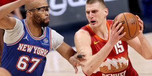 Beitragsbild des Blogbeitrags NBA: Jokic zerstört die Knicks in MVP-Manier – Suns gehen unter – Ärger bei den Pacers