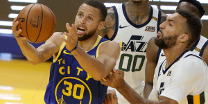 Beitragsbild des Blogbeitrags NBA: Clutch-Dreier! Curry ballert Warriors zum Zittersieg gegen Spitzenreiter