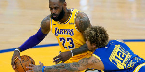 Beitragsbild des Blogbeitrags NBA: NBA Playoffs: Golden State Warriors vs. Los Angeles Lakers heute live im TV und Livestream 
