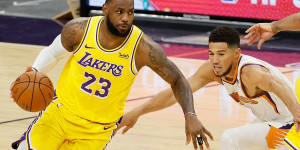 Beitragsbild des Blogbeitrags NBA: NBA Playoffs heute live: Los Angeles Lakers gegen die Phoenix Suns und Philadelphia 76ers gegen Wizards