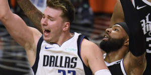 Beitragsbild des Blogbeitrags NBA: Doncic-Gala in L.A.! Dallas Mavericks überrumpeln rätselhafte Clippers in Spiel 1