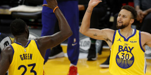 Beitragsbild des Blogbeitrags NBA: 5 Fragen zum Warriors-Aus: Die Abteilung Attacke sinnt auf Rache 