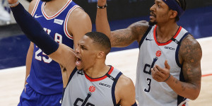 Beitragsbild des Blogbeitrags NBA: Thriller! Wizards bleiben am Leben – Sixers bangen um Embiid 